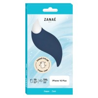 Coque Zanae Color pour iPhone 16 Plus de couleur marine