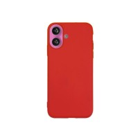 Coque Zanae Color rouge pour iPhone 16 Plus
