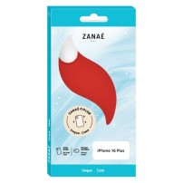 Coque Zanae Color rouge pour iPhone 16 Plus