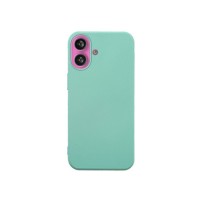 Coque Zanae Color vert menthe pour iPhone 16 Plus