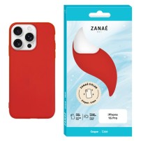 Coque Zanae Color rouge pour iPhone 16 Pro