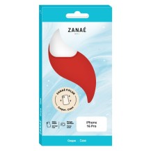 Coque Zanae Color rouge pour iPhone 16 Pro