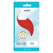 Coque Zanae Color rouge pour iPhone 16 Pro