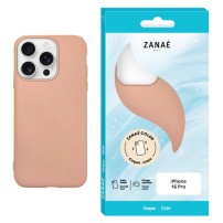 Coque Zanae Color Rose pour iPhone 16 Pro