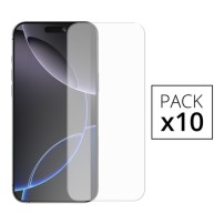 Verre trempé transparent pour iPhone 17/16 Pro Max