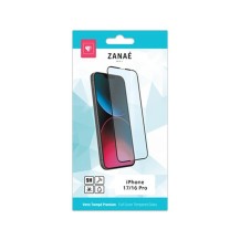 Verre trempé Full Cover pour iPhone 16 Pro et iPhone 17