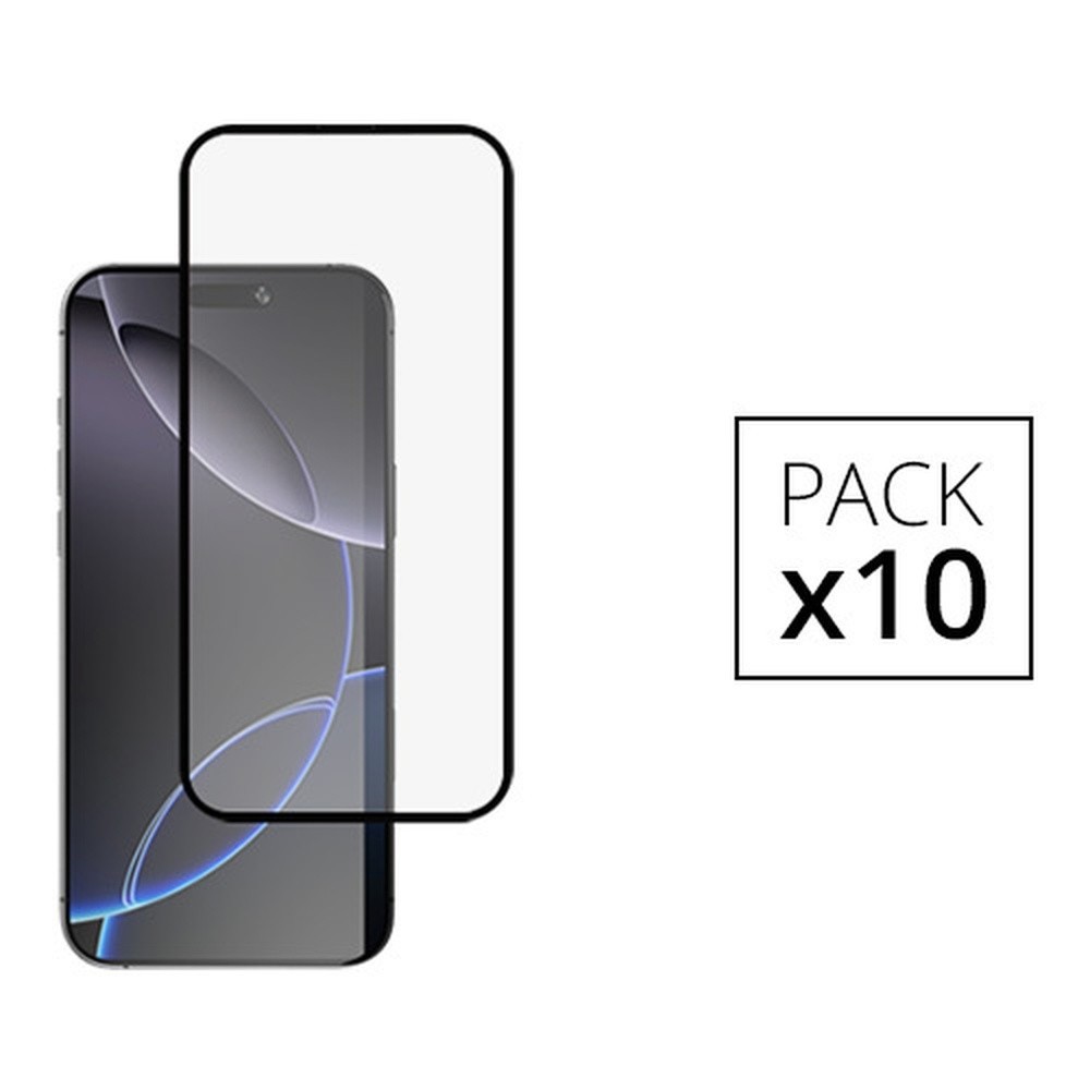 Verre trempé full cover compatible iPhone 16 Pro Max