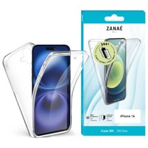 Coque 360 transparente pour iPhone 16