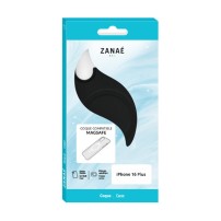 Coque noire MagSafe pour iPhone 16 Plus