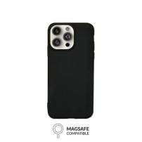 Coque Infinity MagSafe en noir pour iPhone 16 Pro