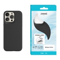 Coque Double Layer noire pour iPhone 16 Pro