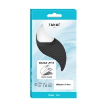 Coque Double Layer noire pour iPhone 16 Pro