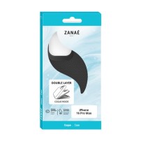 Coque Double Layer noire pour iPhone 16 Pro Max