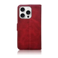 Portefeuille Zanae Columbia Rouge pour iPhone 16 Pro