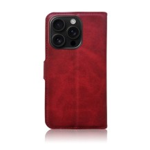 Portefeuille Zanae Columbia rouge pour iPhone 16 Pro Max