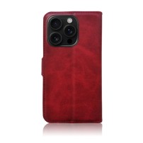 Portefeuille Zanae Columbia rouge pour iPhone 16 Pro Max
