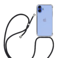 Coque Cordella transparente avec cordon pour iPhone 16
