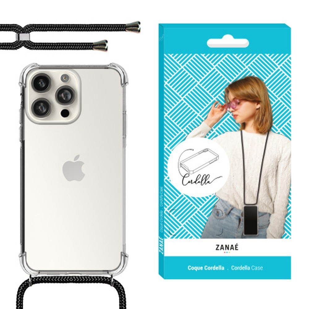 Image de la Coque Cordella avec cordon pour iPhone 16 Pro