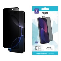 Verre de confidentialité noir pour iPhone 16 Pro Max