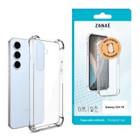 Coque Silicone transparente renforcée pour Galaxy S24 FE