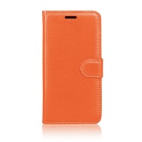 Etui Portefeuille Zanae en orange pour Galaxy A15