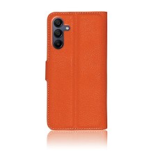 Etui Portefeuille Zanae en orange pour Galaxy A15