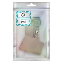 Bandoulière en nylon marron