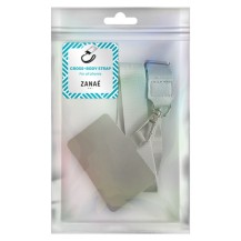 Bandoulière en nylon gris universelle