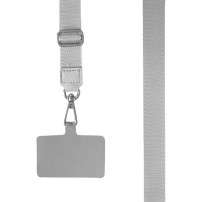 Bandoulière en nylon gris universelle