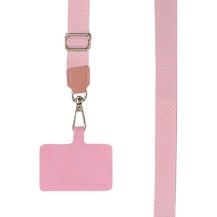 Bandoulière en nylon rose universelle