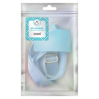 Bandoulière en nylon bleu clair