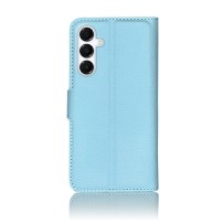 Etui portefeuille Zanae bleu clair pour Galaxy A16