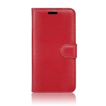 Etui portefeuille Zanae rouge pour Galaxy A06