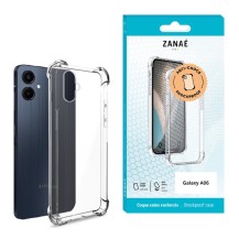 Coque silicone transparente avec coins renforcés pour Galaxy A06