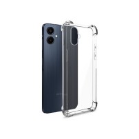 Coque silicone transparente avec coins renforcés pour Galaxy A06