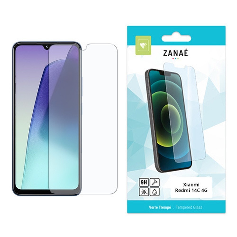 Film protecteur en verre trempé pour Redmi 14C 4G