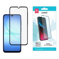Film de protection en verre trempé noir Full Cover pour Galaxy A17