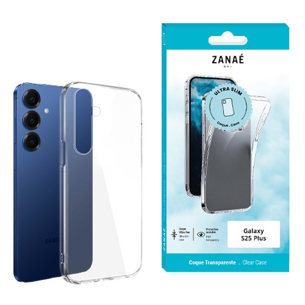 Coque Softgel transparente pour Galaxy S25 Plus
