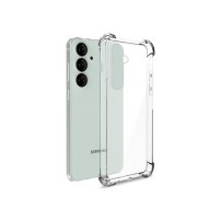 Coque transparente pour Galaxy S25 avec protection renforcée