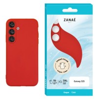 Coque Zanae Color rouge pour Galaxy S25