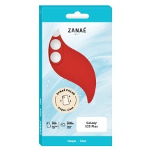 Coque Zanae Color rouge pour Galaxy S25 Plus