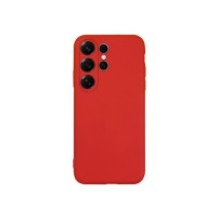 Coque rouge Zanae pour Galaxy S25 Ultra offrant style et protection