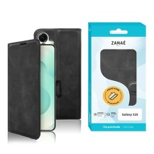 Portefeuille Zanae Columbia pour Galaxy S25 en noir