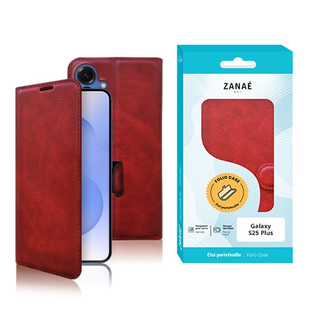 Portefeuille Zanae Columbia pour Galaxy S25 Plus
