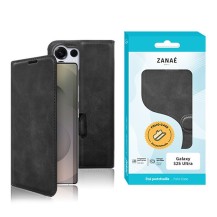Portefeuille Zanae Columbia noir pour Galaxy S25 Ultra