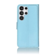 Etui portefeuille bleu clair pour Galaxy S25 Ultra