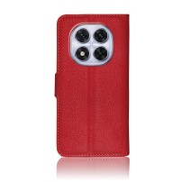 Etui Portefeuille Zanae Rouge pour Redmi Note 14 Pro et Poco X7