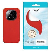 Coque Zanae Color Rouge pour Redmi Note 14 Pro Plus