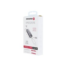 Adaptateur OTG USB-C / Lightning en couleur silver