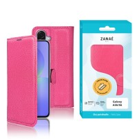 Étui Portefeuille Fushia pour Galaxy A36/A56